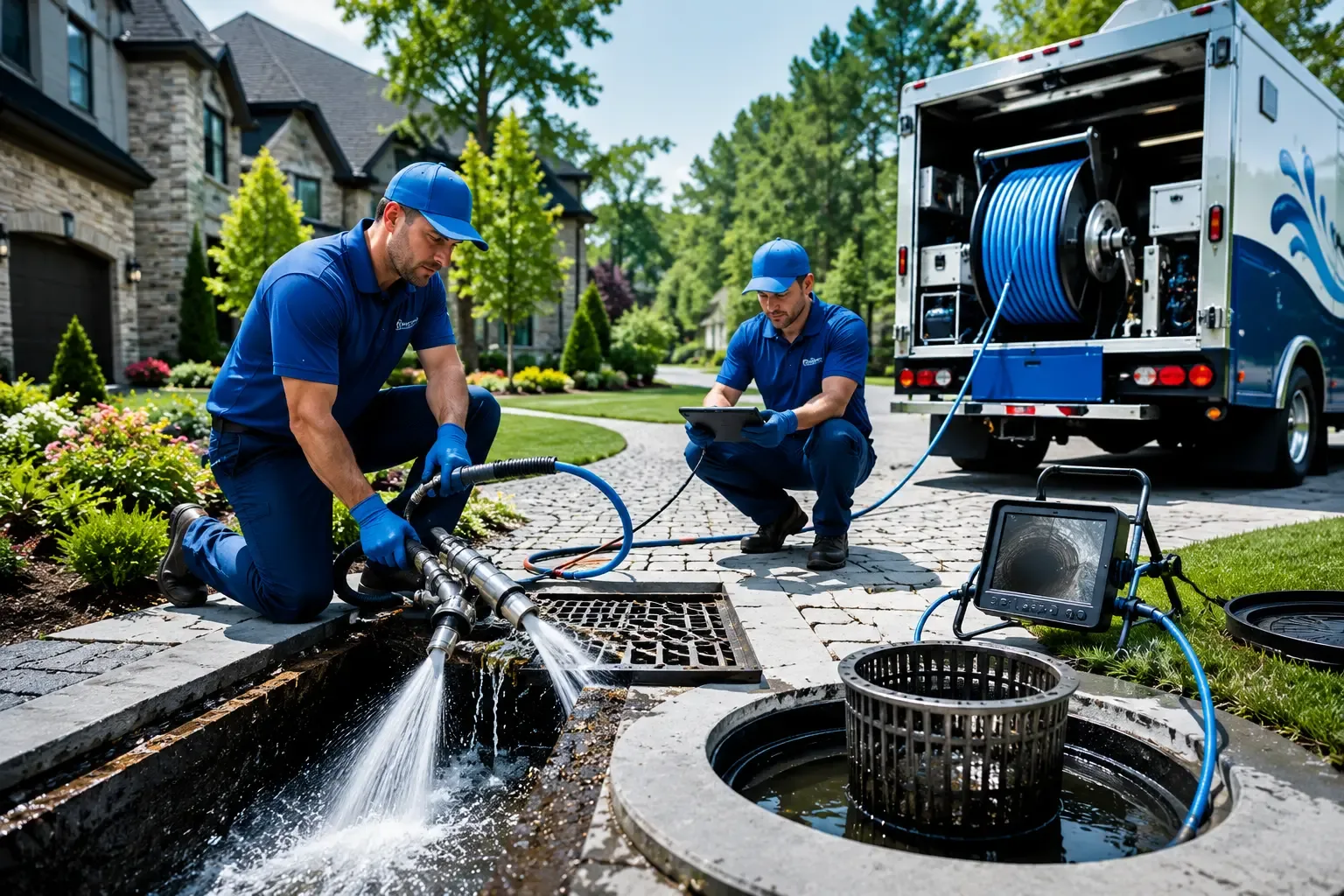 Local outdoor drain cleaning professionals in Maynard, IA